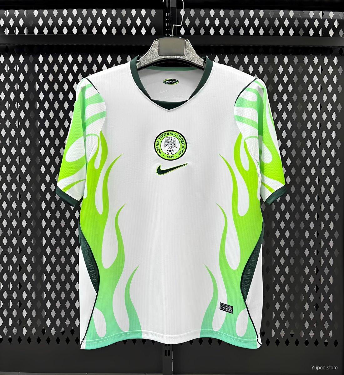 Camiseta de fútbol Nigeria 2026 LOCAL MANGA CORTA VERSION FAN